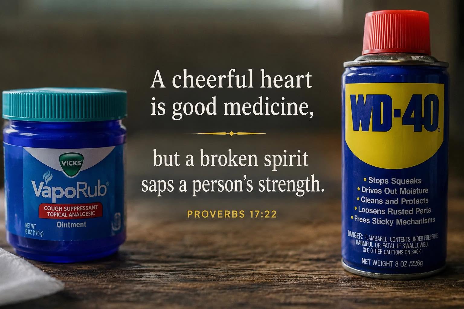 A Cheerful Heart Is Good Medicine: A Devotion on Proverbs 17:22